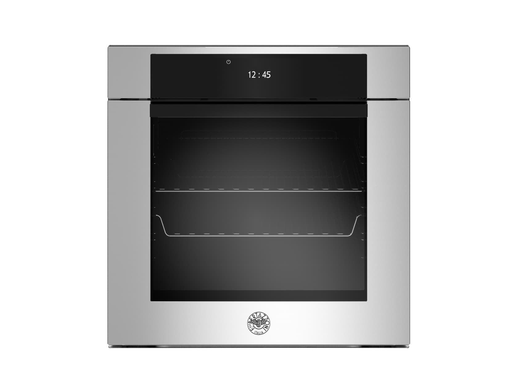 Духовой шкаф электрический 60 см Bertazzoni Modern с пиролизом, TFT-дисплеем и полной паровой функцией