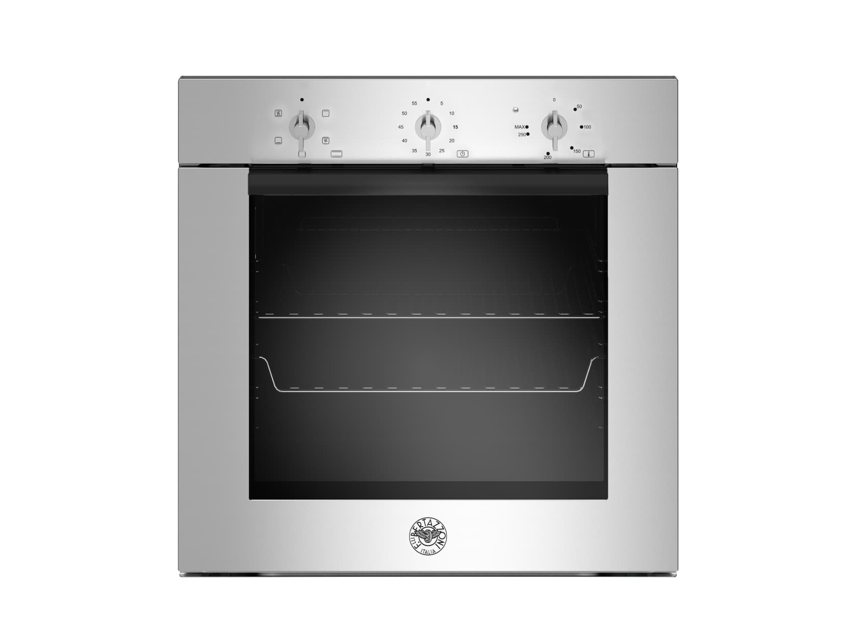 Электрический духовой шкаф Bertazzoni Modern 60 см, 5 функций, 76 л, нержавеющая сталь