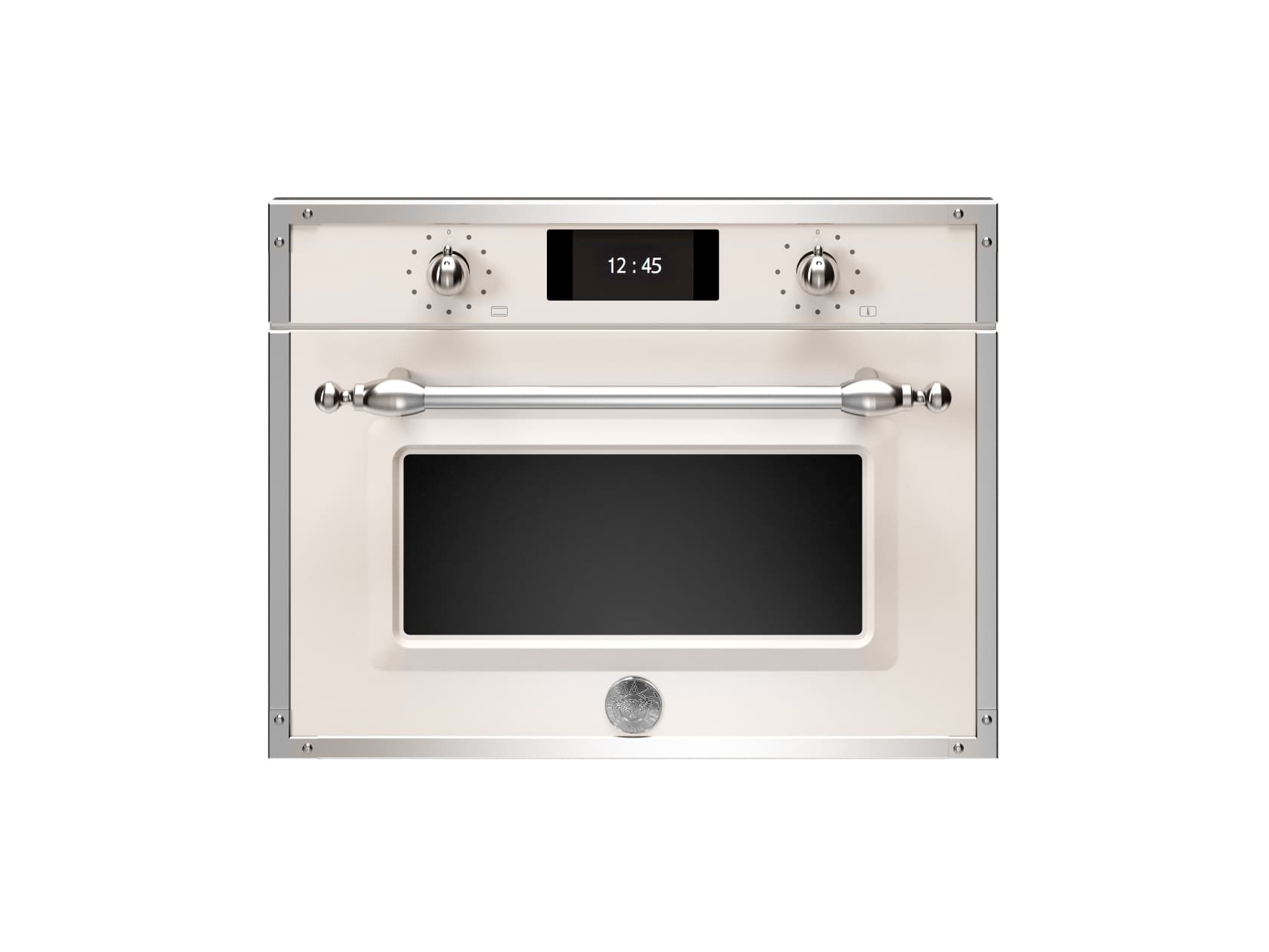 Компактная комбинированная паровая духовка Bertazzoni Heritage 60x45 см, TFT-дисплей