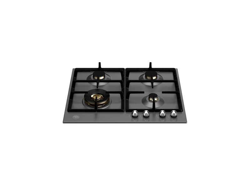 Варочная газовая панель Bertazzoni Heritage 60 см с конфоркой Wok, черная эмаль