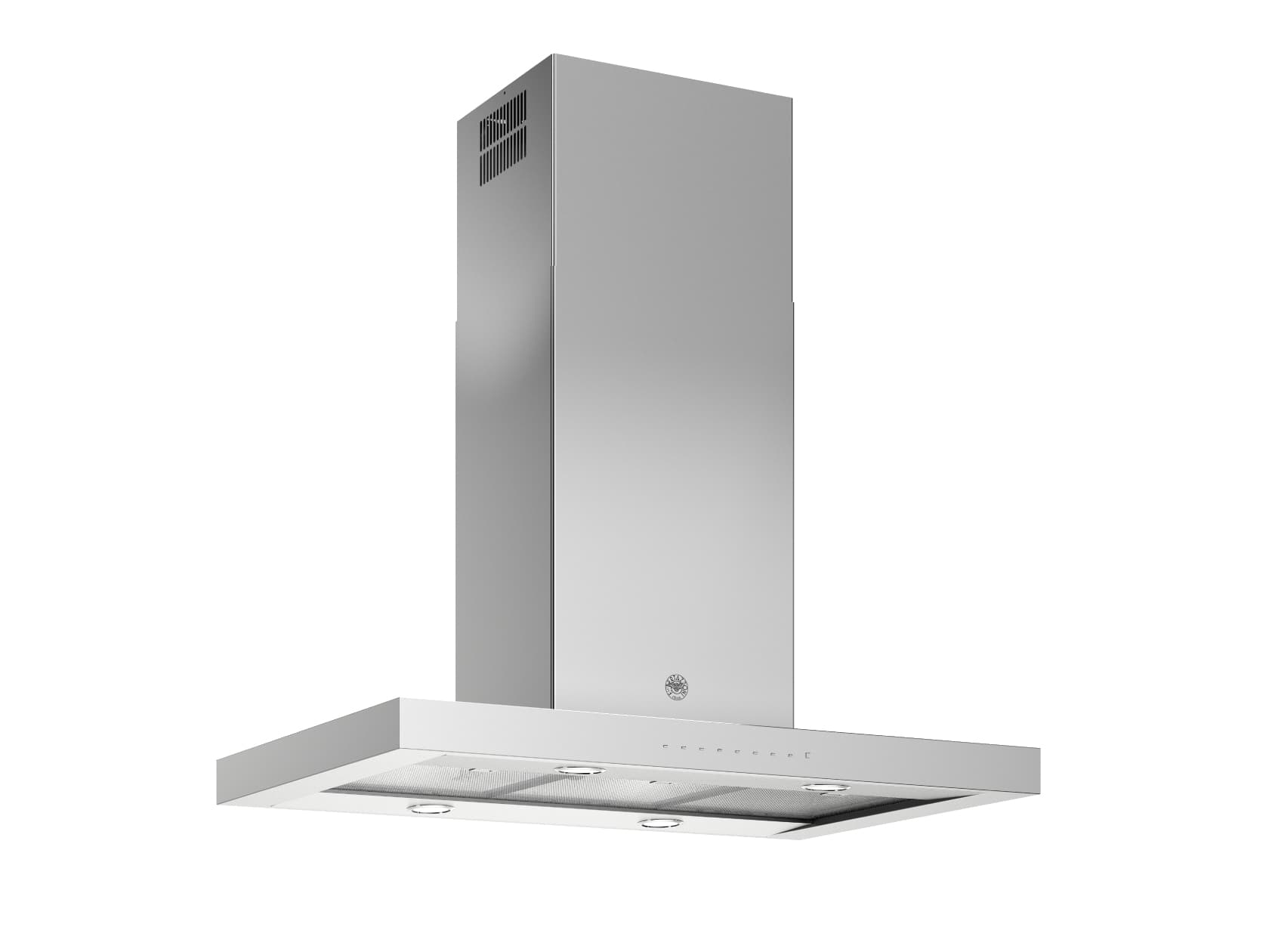 Островная вытяжка Bertazzoni серии Professional, 4 лампы, 90 см