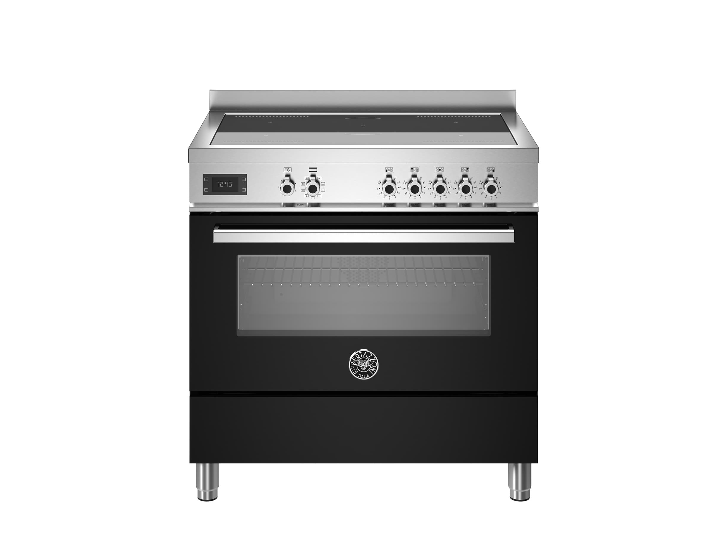 Bertazzoni Professional 90 см индукционная плита с электрическим духовым шкафом