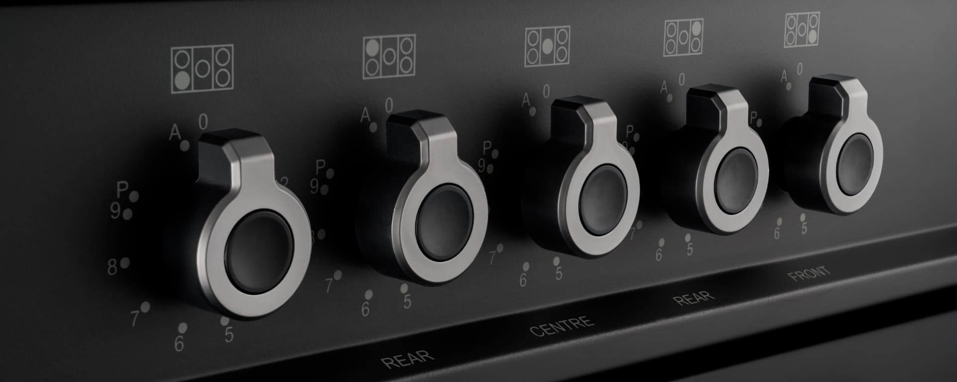 Плита Bertazzoni Professional 90 см с индукционной варочной панелью и двумя электрическими духовками - изображение 2