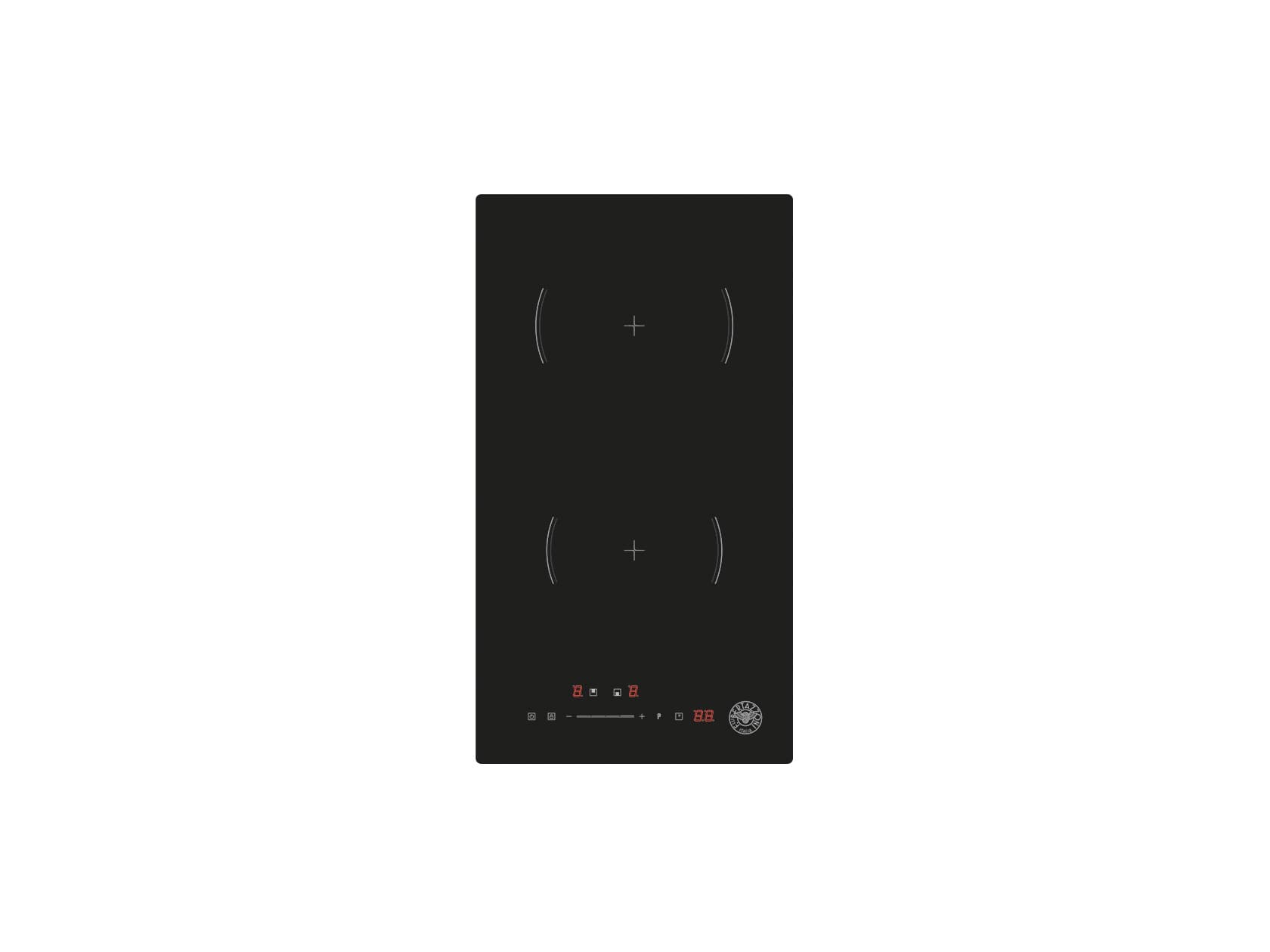 Индукционная варочная панель Bertazzoni Modern, 30 см, 2 зоны, слайдер
