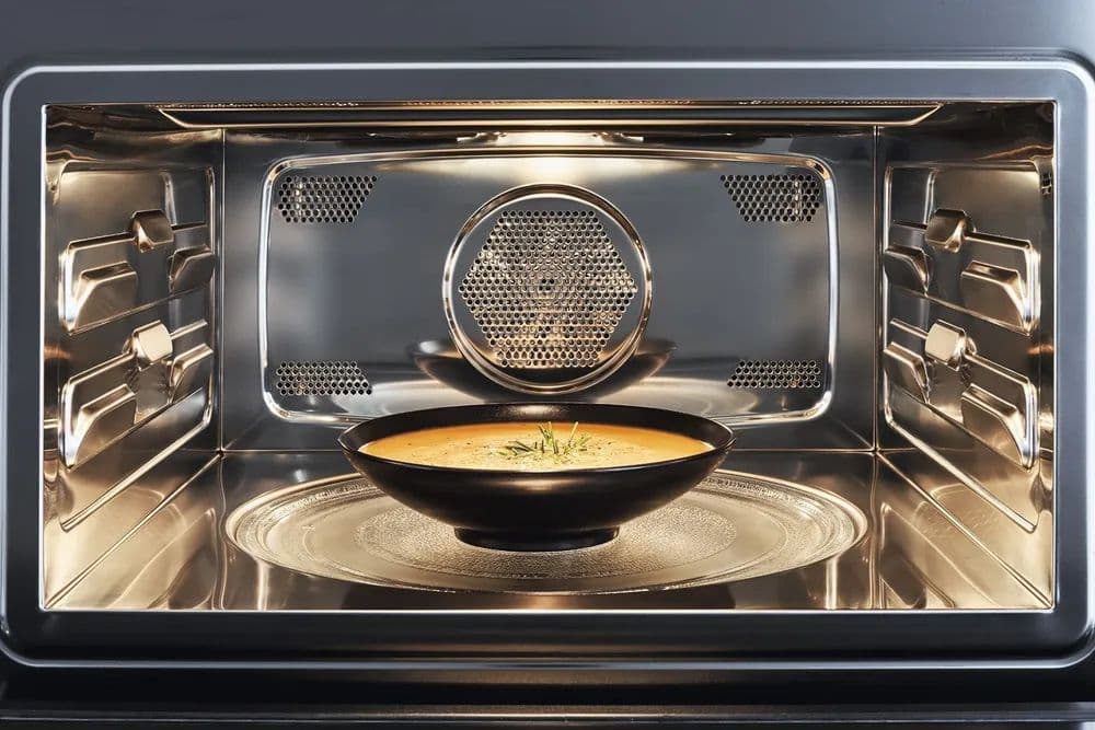 Компактный духовой шкаф Bertazzoni Professional, комбинированный с микроволновой печью, 60x45 см, карбонио - изображение 7