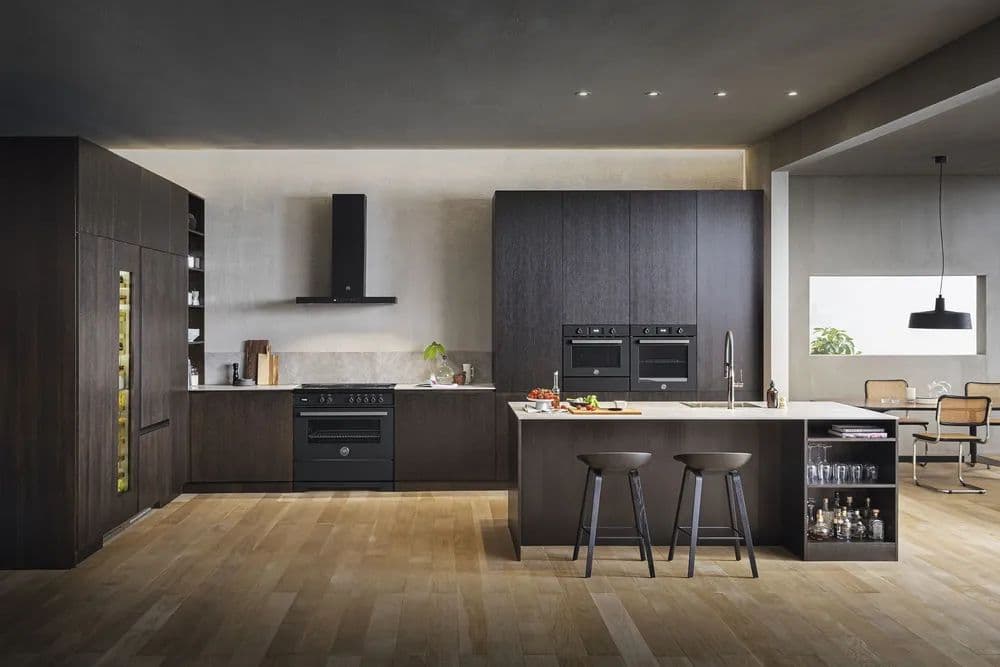 Компактный духовой шкаф Bertazzoni Professional, комбинированный с микроволновой печью, 60x45 см, карбонио - изображение 6