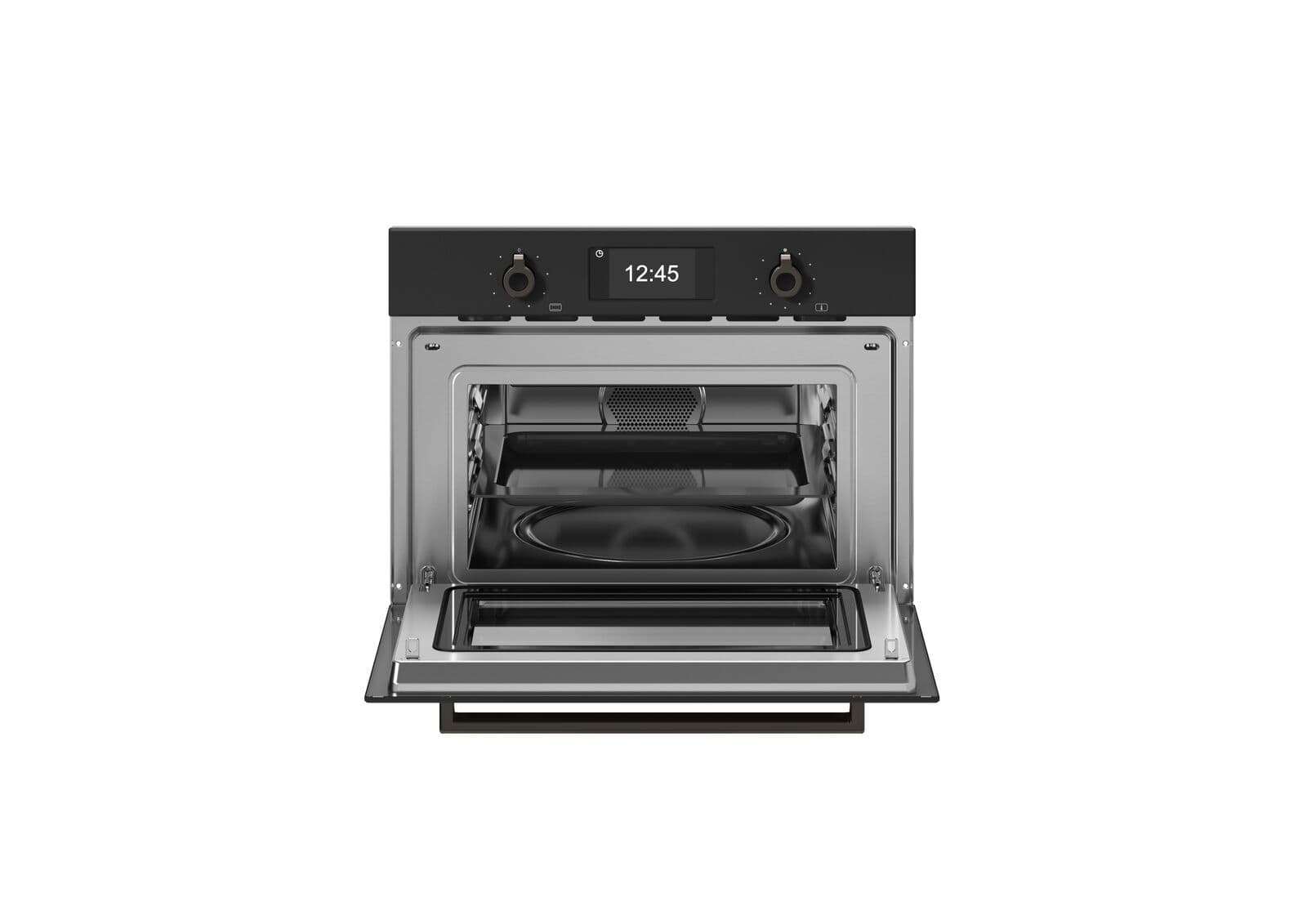 Компактный духовой шкаф Bertazzoni Professional, комбинированный с микроволновой печью, 60x45 см, карбонио - изображение 2
