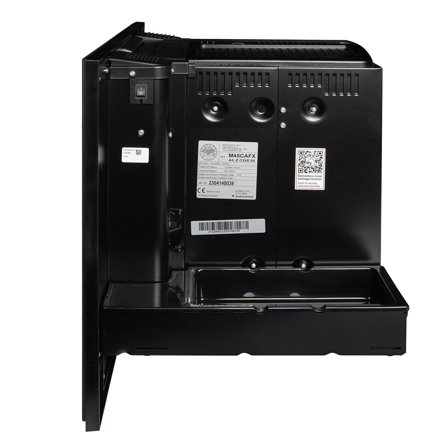 Кофемашина Bertazzoni M45CAFX - изображение 6